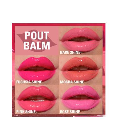 Revolution Lip Pout Balm Lip Balm Rose Shine - Buy Online on GoSupps.com