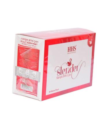 Hhs Silender Mixed Herbal Tea 60 Filtering Bags - Buy Online on GoSupps.com