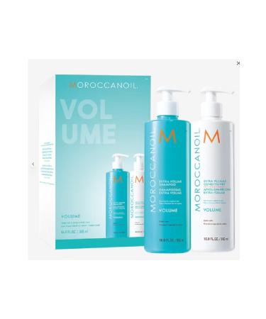 Moroccanoil Volume Hair Styling and Shine Shampoo and Conditioner Set 500 ml ECBeauty.X124