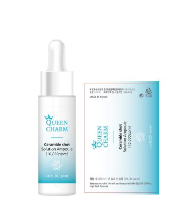 QUEEN CHARM Ceramid Shot Solution Serum for Porous Skin