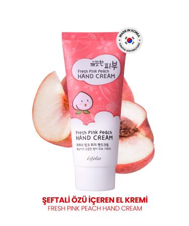 Esfolio Peach Extract Moisturizing Hand Cream Esfolio Peach Hand Cream 100 ml - Buy Online on GoSupps.com