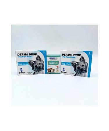 Dr Sed Pharma 1-10kg Dog Nape Drops 2 boxes + Pharmased Multivitamin