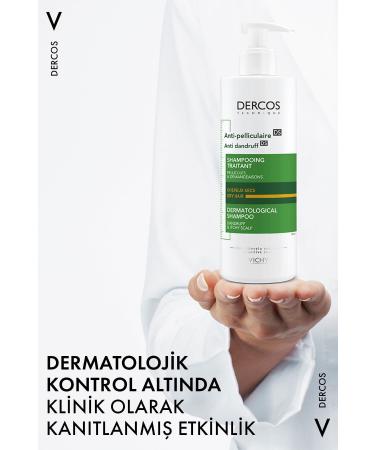 Vichy -Dercos Anti-Pel Effective Care Shampoo Against Dandruff Dry Hair 390Ml PSSNS656 - Buy Online on GoSupps.com