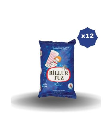 Billur BILLUR IODINE SALT 750 GR X 12 PIECES