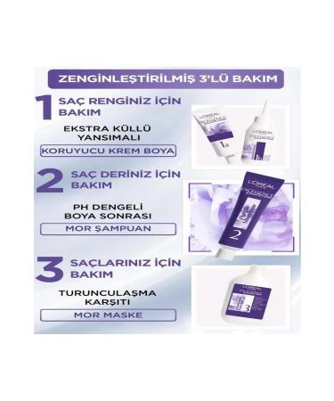 L'Oreal Paris Loreal Paris Excellence Cool Creme Hair Dye 3.11 Extra Ash Dark Brown - Buy Online on GoSupps.com