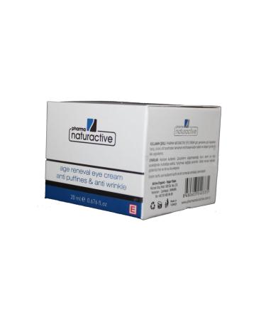 Pharmanaturactive Effective Against Wrinkles Under and Around the Eyes 20 ml - Buy Online on GoSupps.com