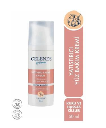 CELENS Celenes Cloudberry Soothing Face Care Cream Dry and Sensitive Skin 50 Ml