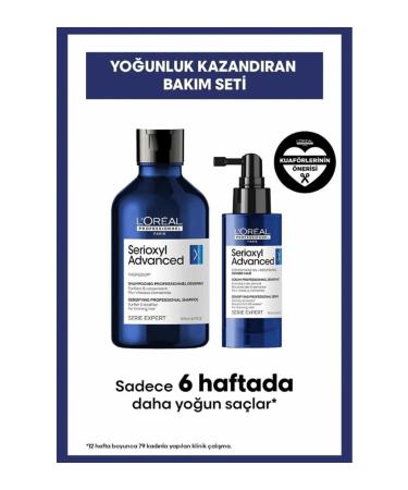 L'oreal Professionnel Serie Expert Serioxyl Advanced Sulfate-Free Shampoo for Thinning Hair 1500 Ml - Buy Online on GoSupps.com