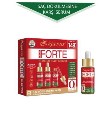 Zigavus Forte Clinical Hair Loss Prevention Serum 3 x 33 ml 8699349130206 - Buy Online on GoSupps.com