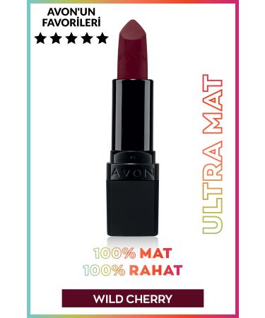 Avon Ultra Matte Lipstick - Wild Cherry
