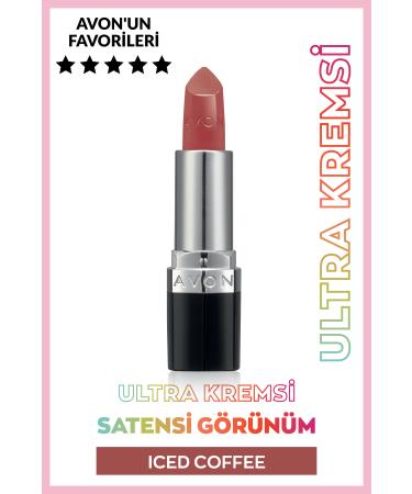Avon Ultra Creamy Lipstick Iced Coffee
