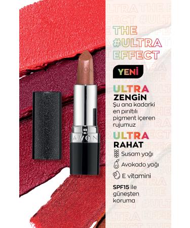 Avon Ultra Shimmer Lipstick - Bronze Glow - Buy Online on GoSupps.com