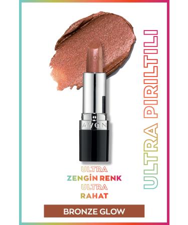 Avon Ultra Shimmer Lipstick - Bronze Glow