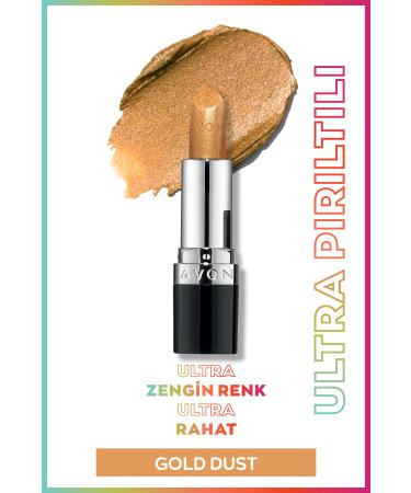 Avon Ultra Shimmer Lipstick - Gold Dust