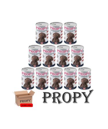 PROPY LAMB MEAT ADULT DOG CANNED FOOD 415 GR X 12 PIECES