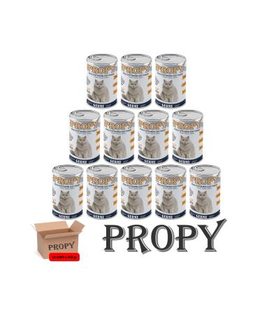 PROPY GOURMET TASTE ADULT CAT CANNED FOOD 415 GR X 12 PIECES