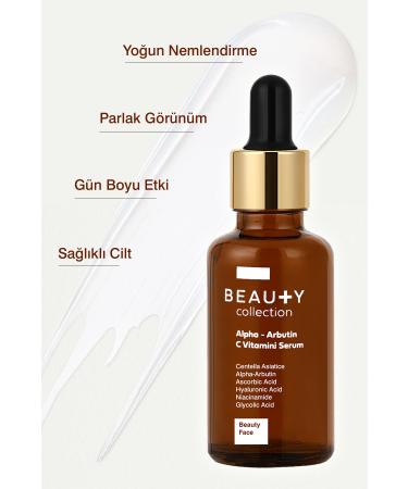 Beauty Collection Alpha-Arbutin Serum with Vitamin C - Buy Online on GoSupps.com
