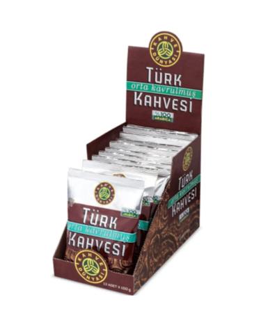 Kahve D nyas Medium Roast Turkish Coffee 100 gr - 12 pieces