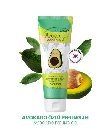Esfolio Gomaj Particle-Free Peeling Gel Containing Avocado Extract Esfolio Avocado Peeling Gel 150 ml - Buy Online on GoSupps.com