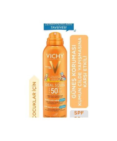 Vichy Ideal Soleil Spf50+ High Protection Sun Spray for Children 200ml