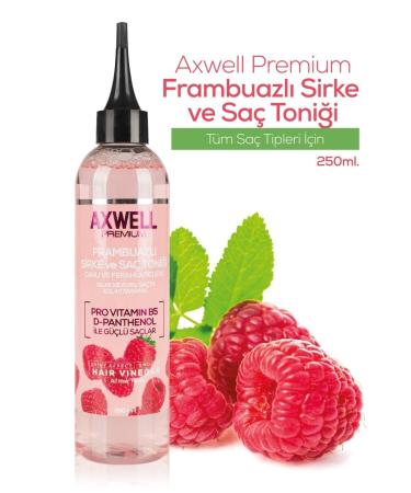 AXWELL PREMIUM Raspberry Vinegar & Hair Tonic 250 Ml - Buy Online on GoSupps.com