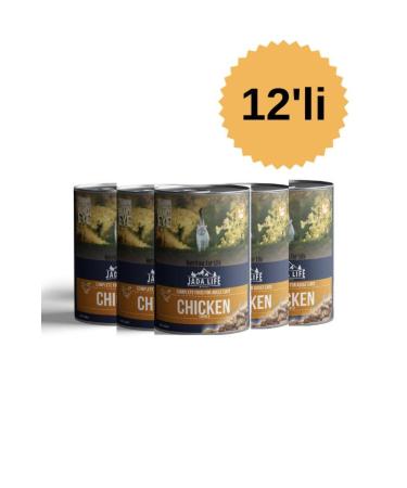 jadawa Jada Life Chicken Meat Adult Cat Canned Food 415 gr x 12 Pieces