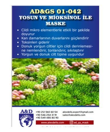 ALEXDELLO AD&GS Mask with Algae and Myoxynol