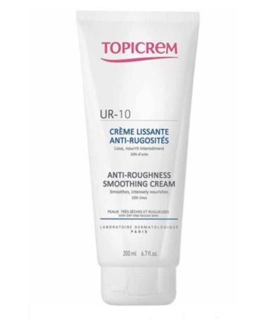 Topicrem UR-10 Anti Roughness Smoothing Cream 200ml | Dry and Rough Skin