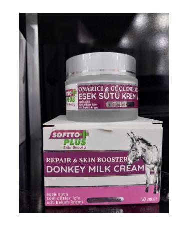 Softto Plus Repairing and Brightening Donkey Milk Cream 50 ml - Buy Online on GoSupps.com