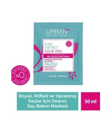 Urban Care Care Coconut & Alore Vera For Damaged And Colored Hair Mask 50 Ml