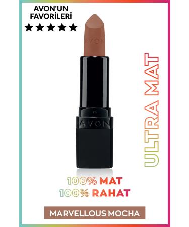 Avon Ultra Matte Lipstick Marvelous Mocha