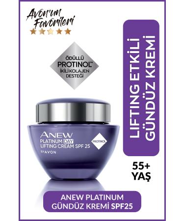 Avon Anew Platinum Day Face Cream Spf25 50 Ml.
