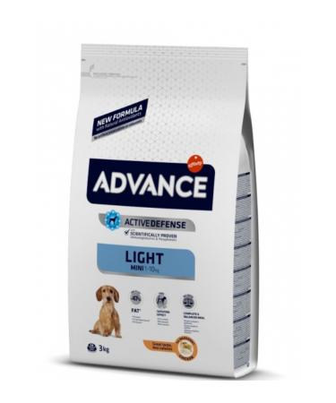 Advance Mini Light Chicken Adult Dog Food 3 Kg