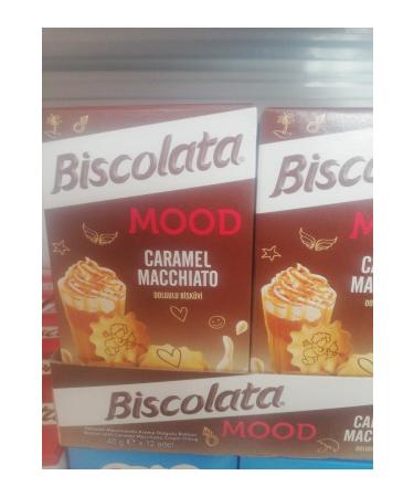 len Biscolata Mood Caramel Macchiato 40 Gr X 12 Pieces