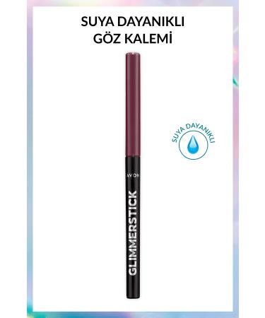 Avon Glimmersticks Retractable Eyeliner Pencil Majestic Plum