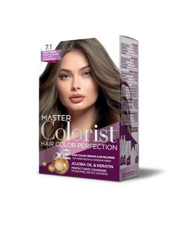 Master colorist MASTER COLORIST SET DYE 7.1 ASH BLONDE