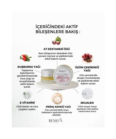 RemosNatural Eye Contour Balm - Buy Online on GoSupps.com