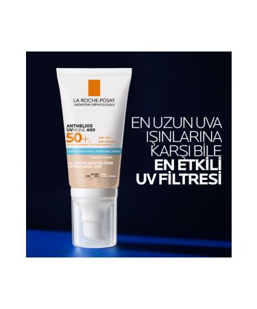 La Roche Posay Anthelios UVmune Fluid - Tinted moisturizer and SPF50 sunscreen for all skin types 50ml - Buy Online on GoSupps.com