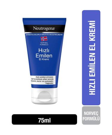 Neutrogena Fast Absorbing Nourishing Hand Cream 75 Ml--Hidden Beauty--