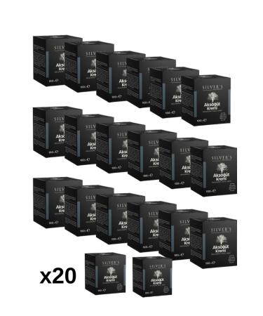 Silver's Naturals White Willow Extract Pain and Massage Cream-100 ml x 20 pcs