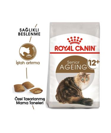 Wahw Pet Royal Canin Ageing Dry Cat Food for Adults Over 12 Years Old 2 kg