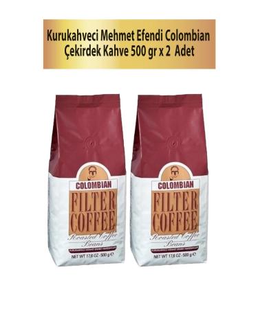 Mehmet Efendi Colombian Coffee Beans 500 gr x 2 Pieces