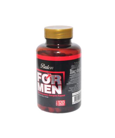 Balen For Men Herbal Mixture 120 Capsules - Buy Online on GoSupps.com