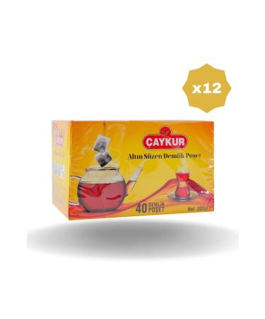aykur TEAPOT TEA BAG 200 GR X 12 PIECES