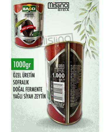 Bagci Olive Black Special Gourmet (2XL-XL) 1000 gr (1 KG) - Buy Online on GoSupps.com