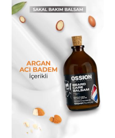Ossion PREMIUM BARBER LINE SKIN BARRIER REPAIRING BEARD BALM 100 ML PSSN1450 - Buy Online on GoSupps.com