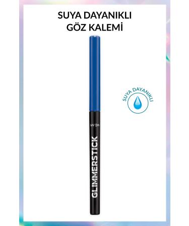 Avon Glimmersticks Retractable Eyeliner Pencil Azure Blue