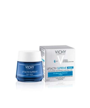 Vichy Liftactiv Night Supreme Cream - Anti-Aging Night Care Cream 50ml - Buy Online on GoSupps.com