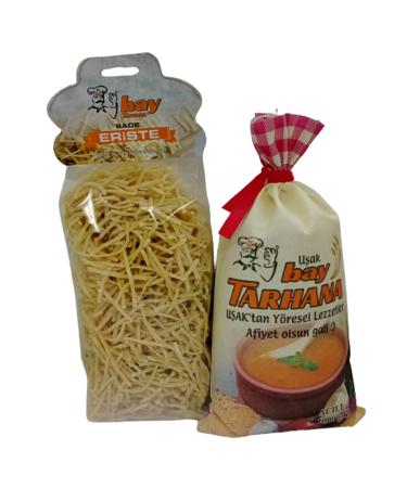 BayTarhana U ak Home Tarhana 1000 gr Hot Tarhana - 500 gr Plain Noodles