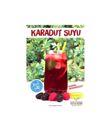 Kayla Gourmet Black Mulberry Juice - Fruit Pieces (2 Kg.) - Buy Online on GoSupps.com
